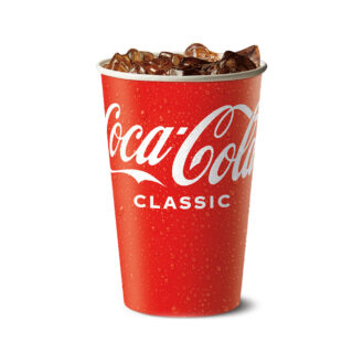 Paper Cup 300ml For Cold Drinks Coca Cola